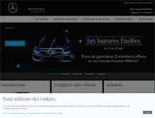 Tablet Screenshot of jc-bernard.mercedes.fr