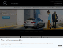 Tablet Screenshot of paoli.mercedes.fr
